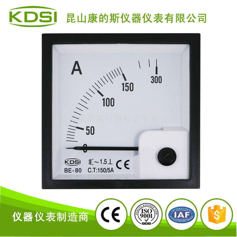 指针式交流电流表BE-80 AC150-5A-1