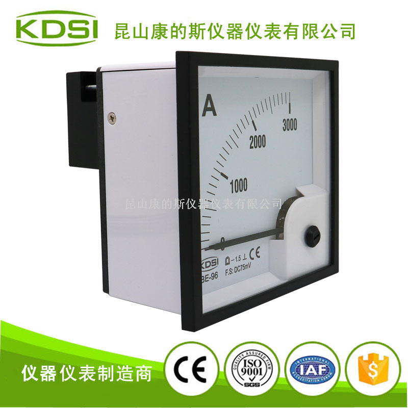 指针式直流电流表BE-96 DC75mV 3000A-2