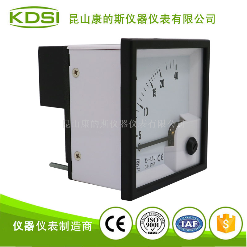 指针式交流电流表BE-72 AC20-5A-3