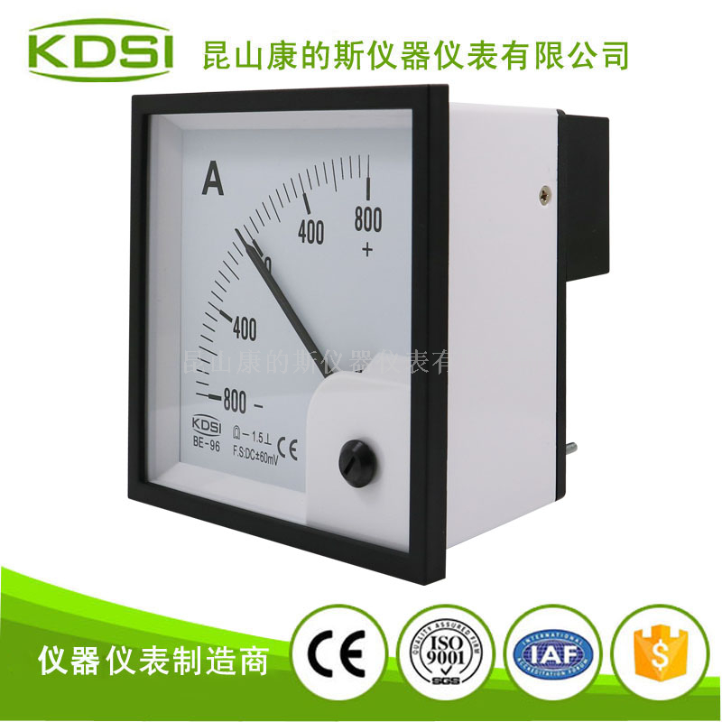 指针式直流电流表BE-96 DC -60mV -800A-3