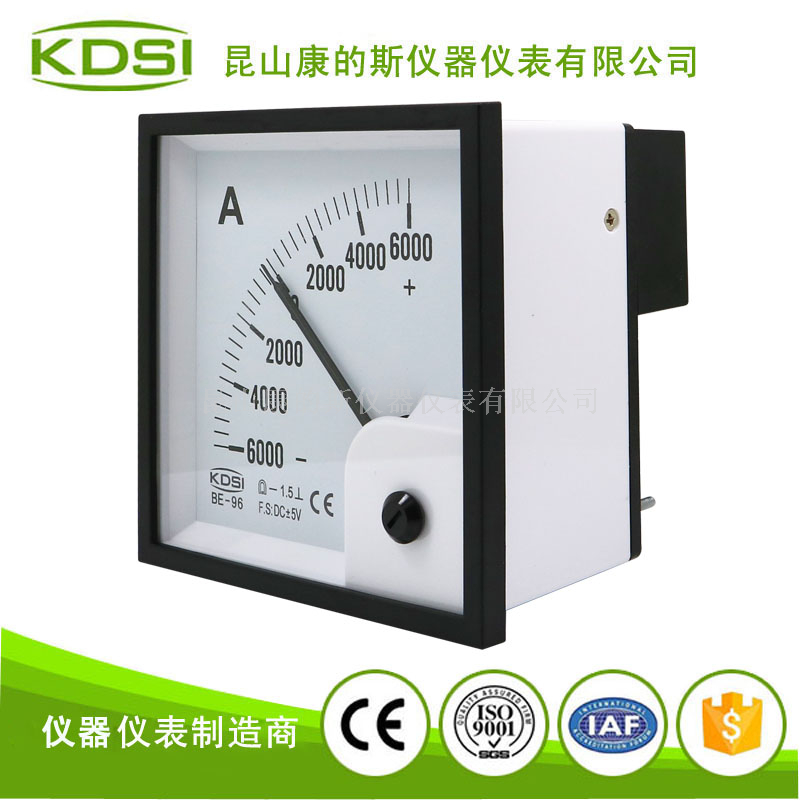 指针式直流电流表BE-96 DC -5V -6000A-3