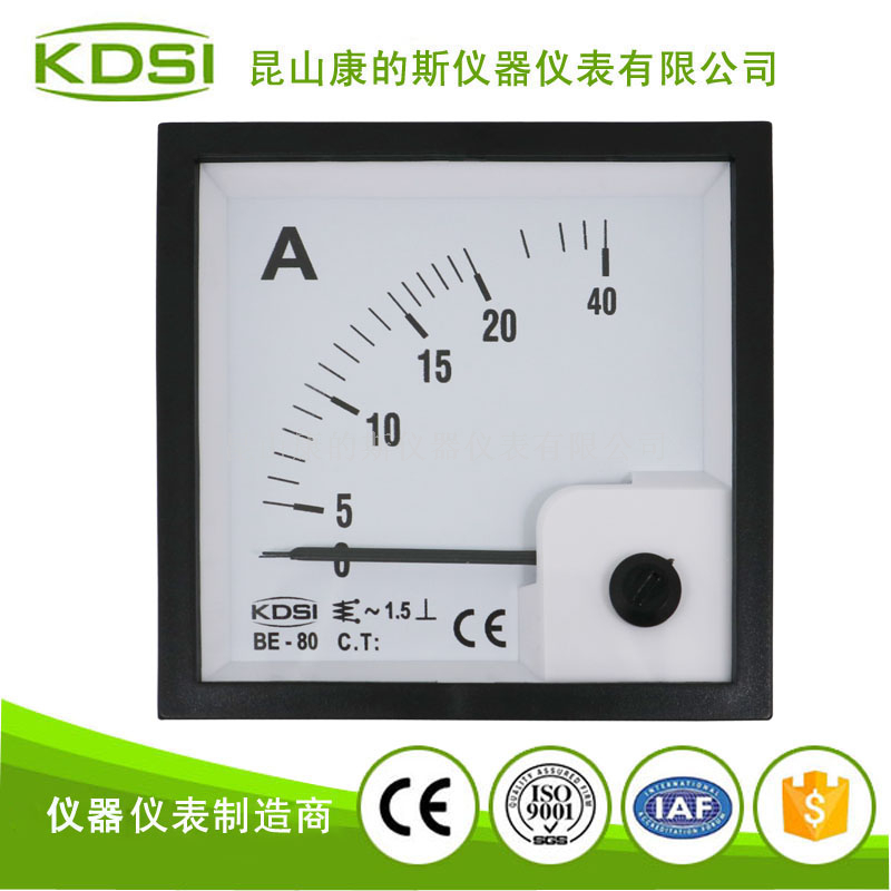 指针式交流电流表BE-80 AC20A-1