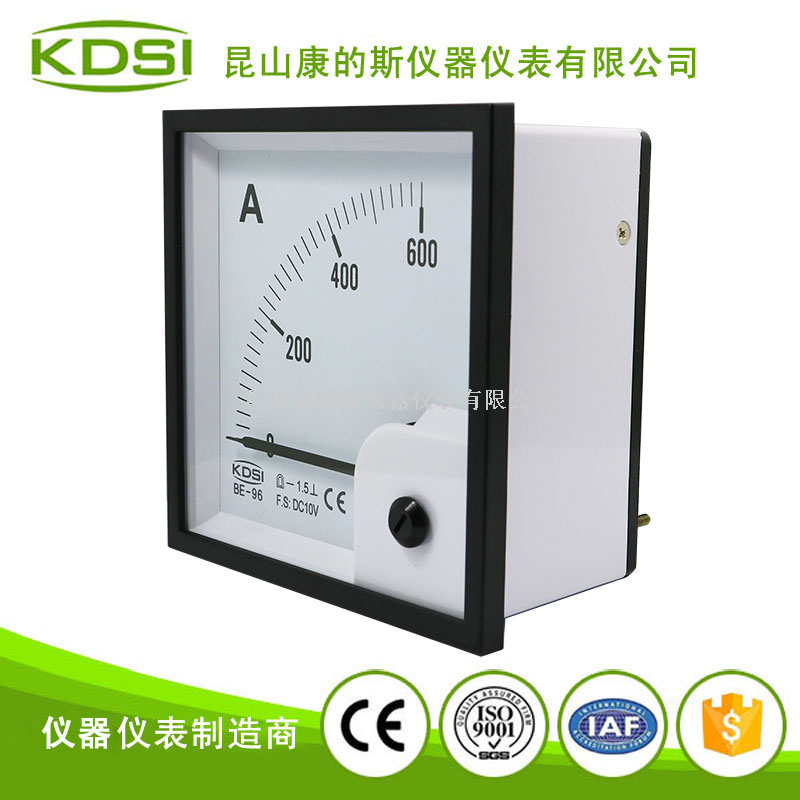 指针式直流电流表BE-96 DC10V 600A-1
