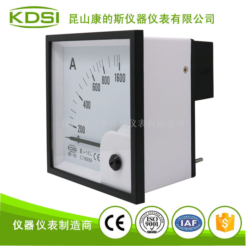 指针式交流电流表BE-96 AC800-5A-3