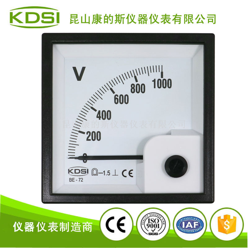 指针式直流必一·运动(BSports)官方网站
BE-72 DC1000V-1