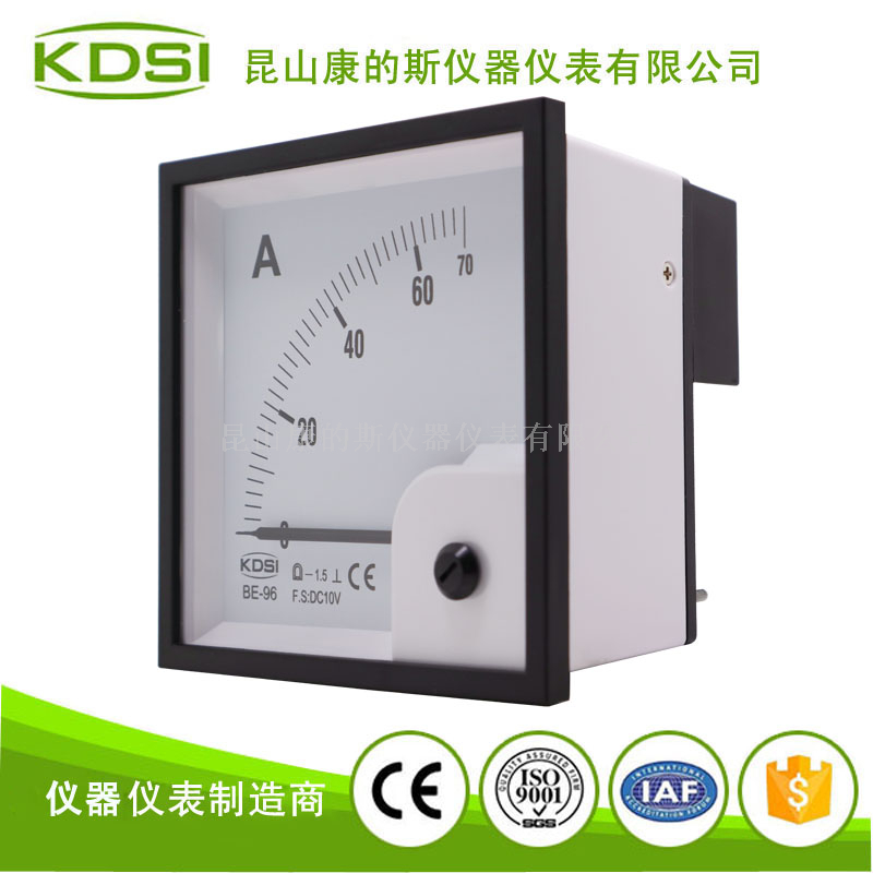 指针式直流电流表BE-96 DC10V 70A-3