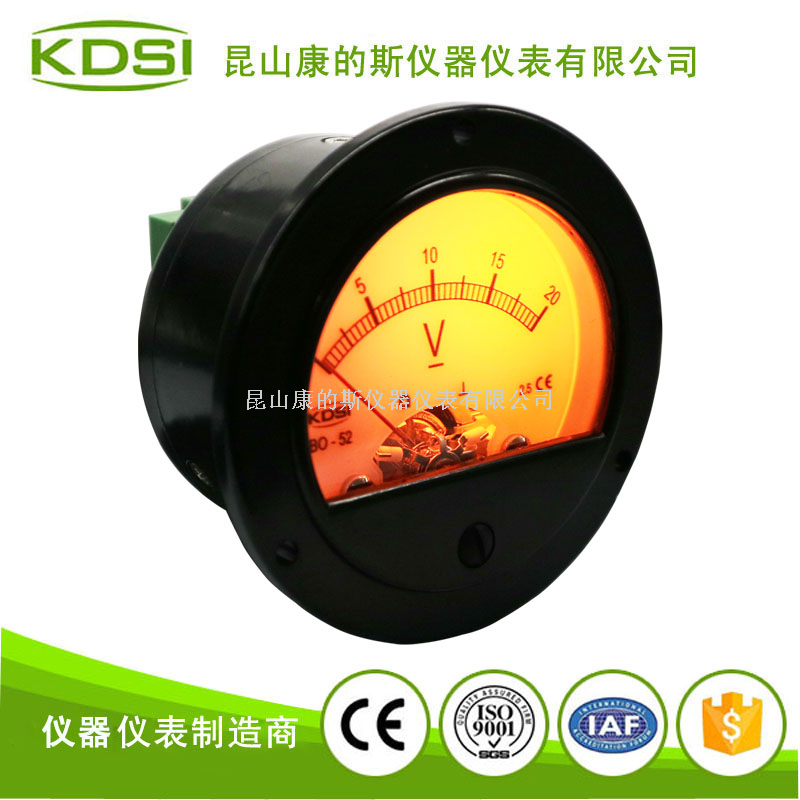 指针式直流必一·运动(BSports)官方网站
BO-52 DC20V黄光-1