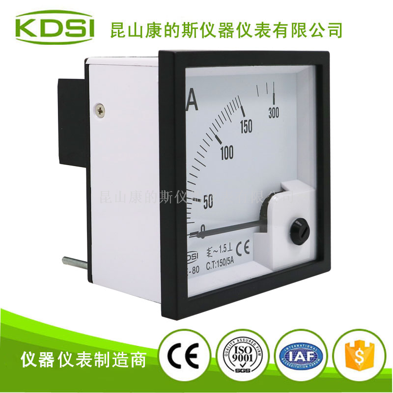 指针式交流电流表BE-80 AC150-5A-2