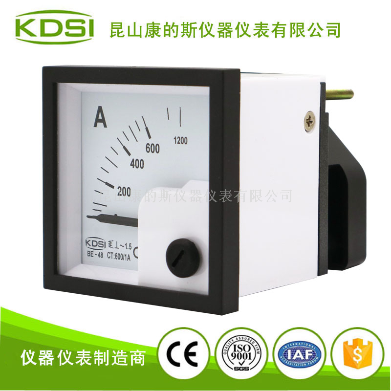 指针式交流电流表BE-48 AC600-1A-3
