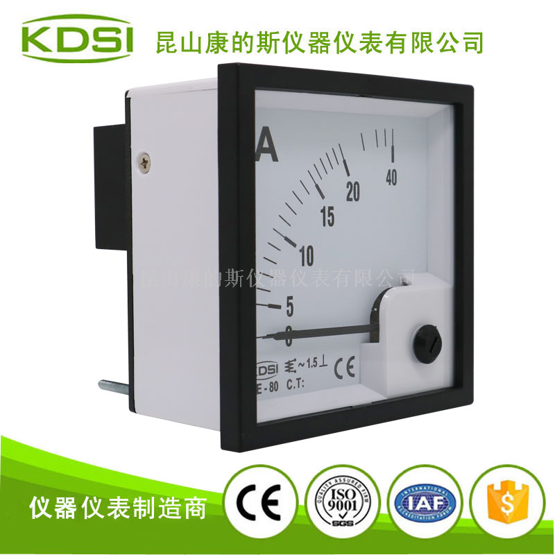 指针式交流电流表BE-80 AC20A-2