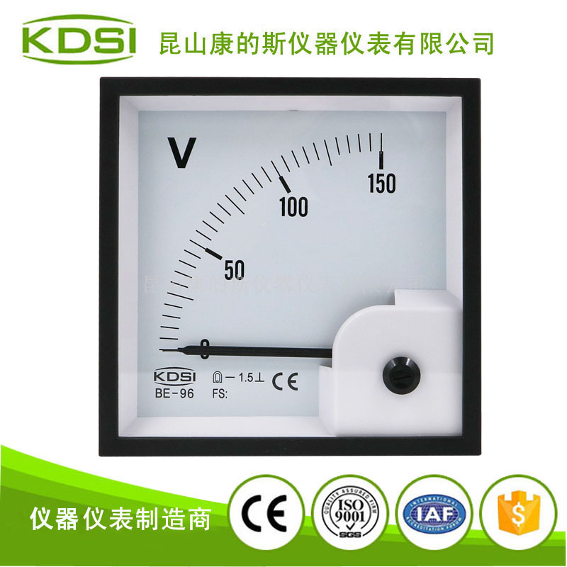 指针式交流电压表BE-96 DC150V-1