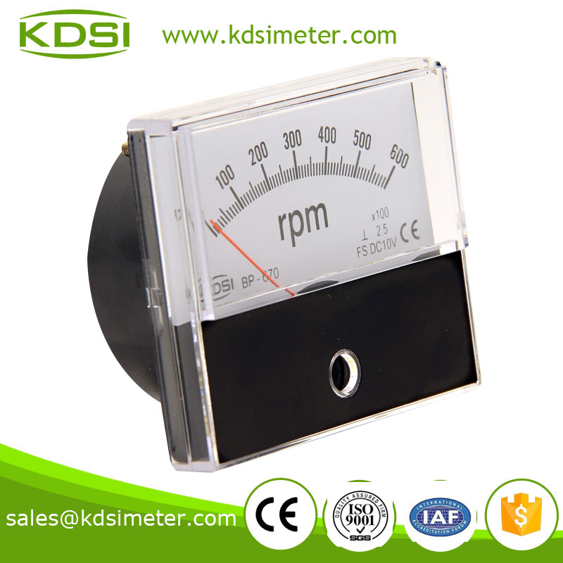 指针式直流必一·运动(BSports)官方网站
转速表 BP-670 DC10V 600RPM-1