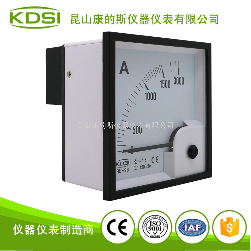 指针式交流电流表BE-96 AC1500-5A-1