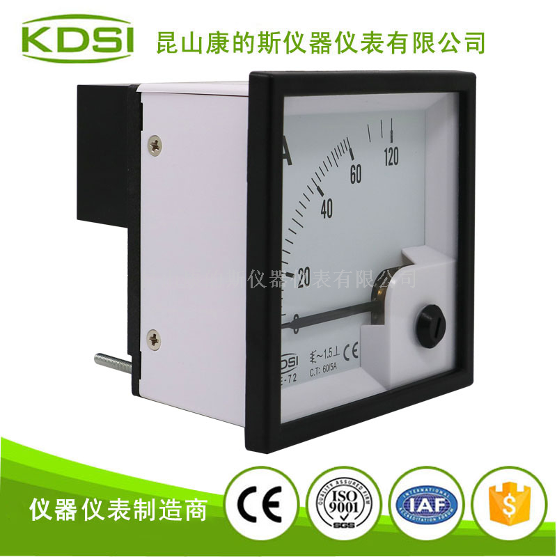 指针式交流电流表BE-72 AC60-5A-2