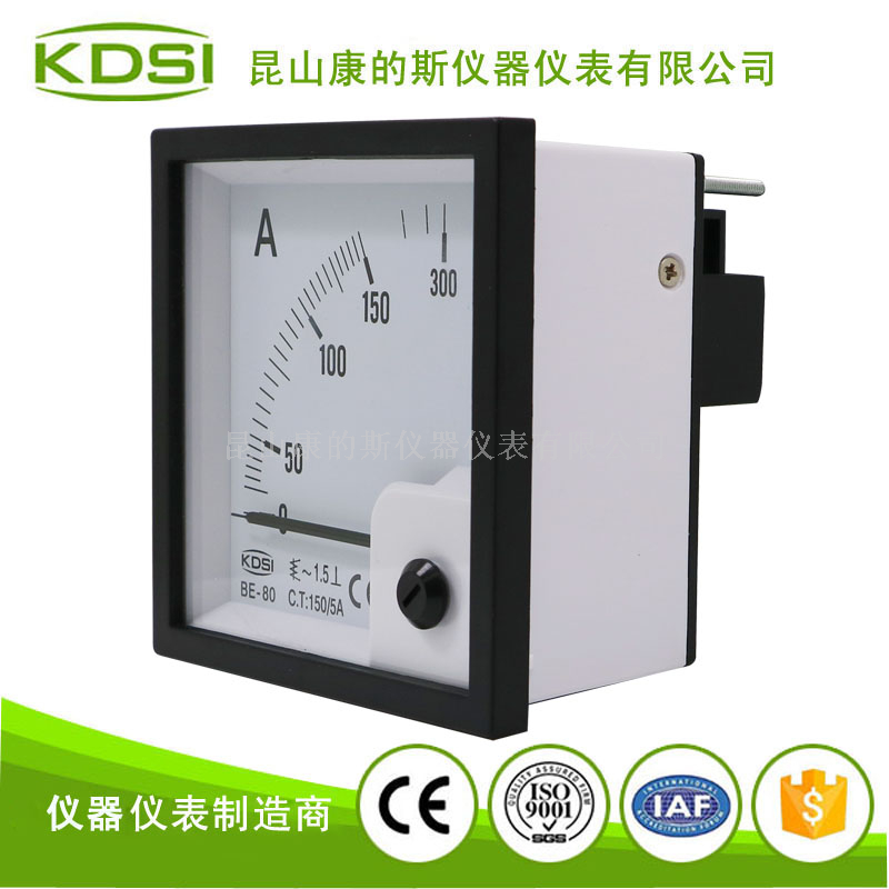 指针式交流电流表BE-80 AC150-5A-3