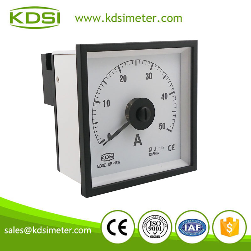 指针式直流电流表BE-96W DC60mV50A-2