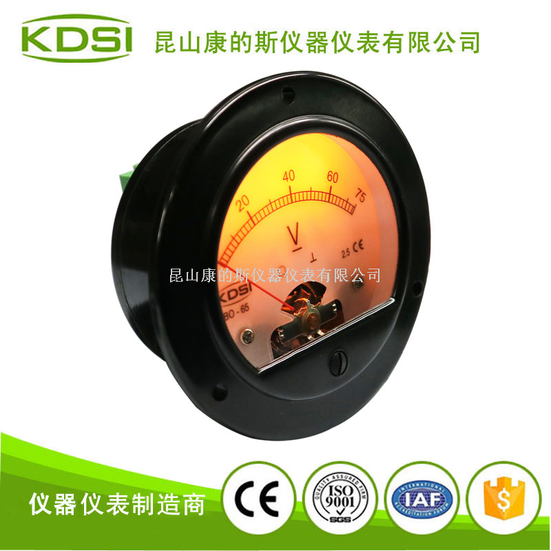 指针式直流必一·运动(BSports)官方网站
BO-65 DC75V-2