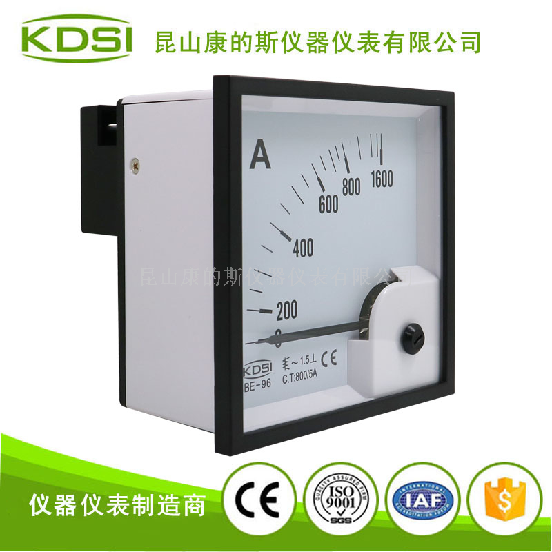 指针式交流电流表BE-96 AC800-5A-2