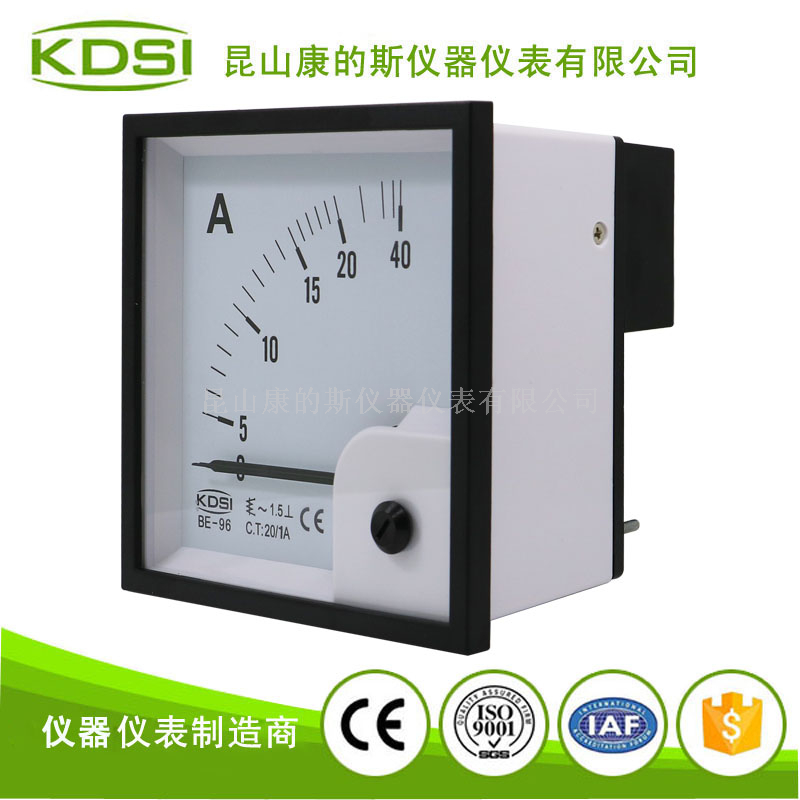 指针式交流电流表BE-96 AC20-1A-3