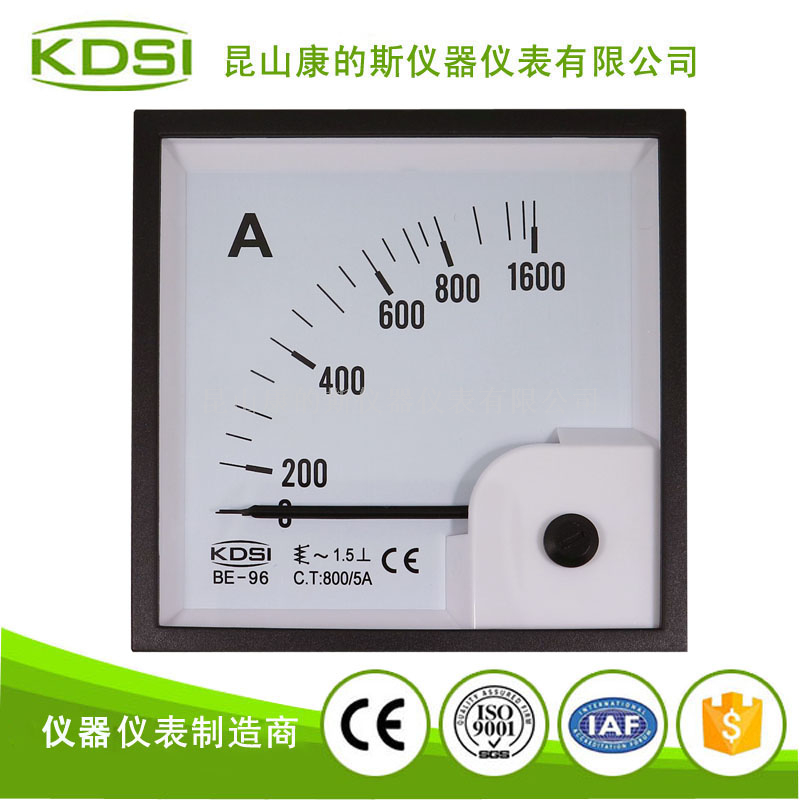 指针式交流电流表BE-96 AC800-5A-1