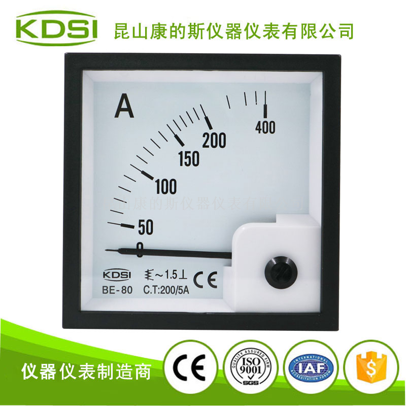 指针式交流电流表BE-80 AC200-5A-1