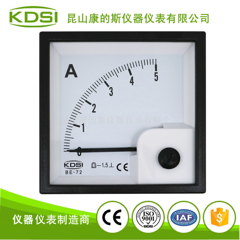 指针式直流电流表BE-72 DC5A-1