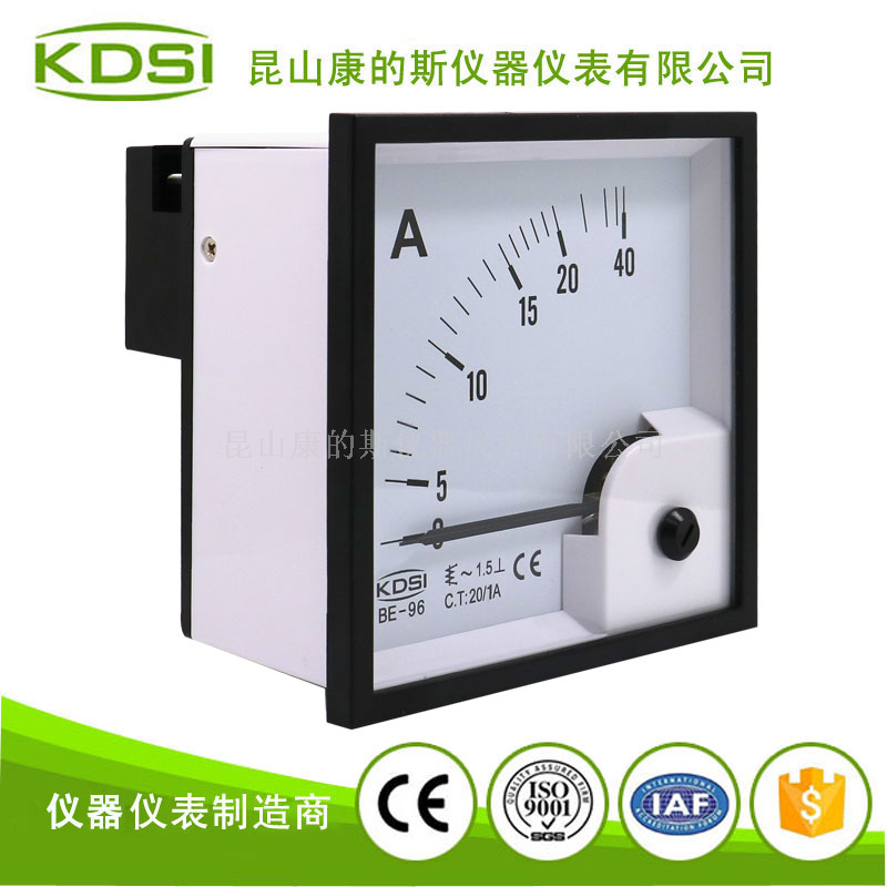 指针式交流电流表BE-96 AC20-1A-2