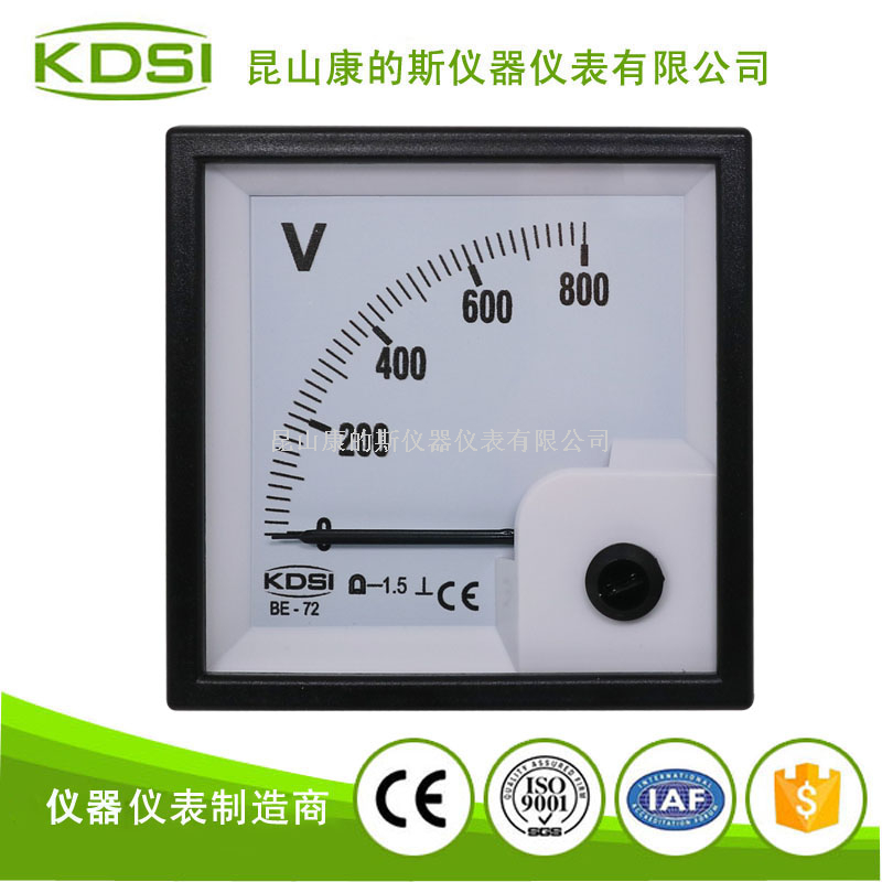 指针式直流必一·运动(BSports)官方网站
BE-72 DC800V