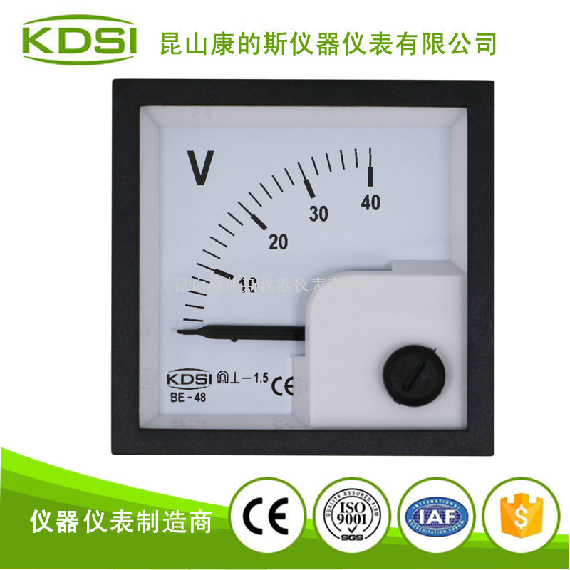 指针式直流必一·运动(BSports)官方网站
BE-48 DC40V