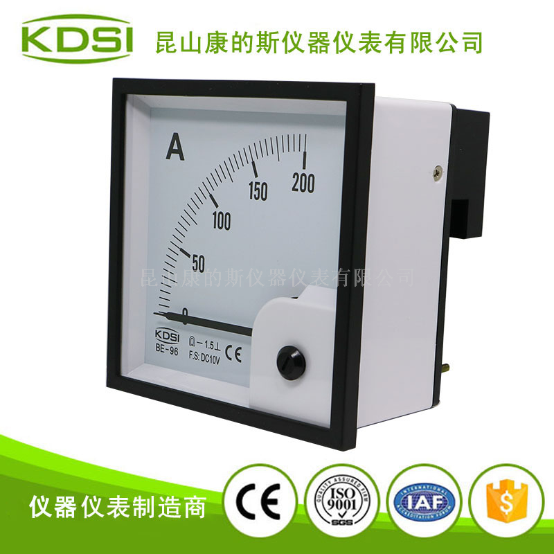 指针式直流电流表 BE-96 DC10V 200A-1