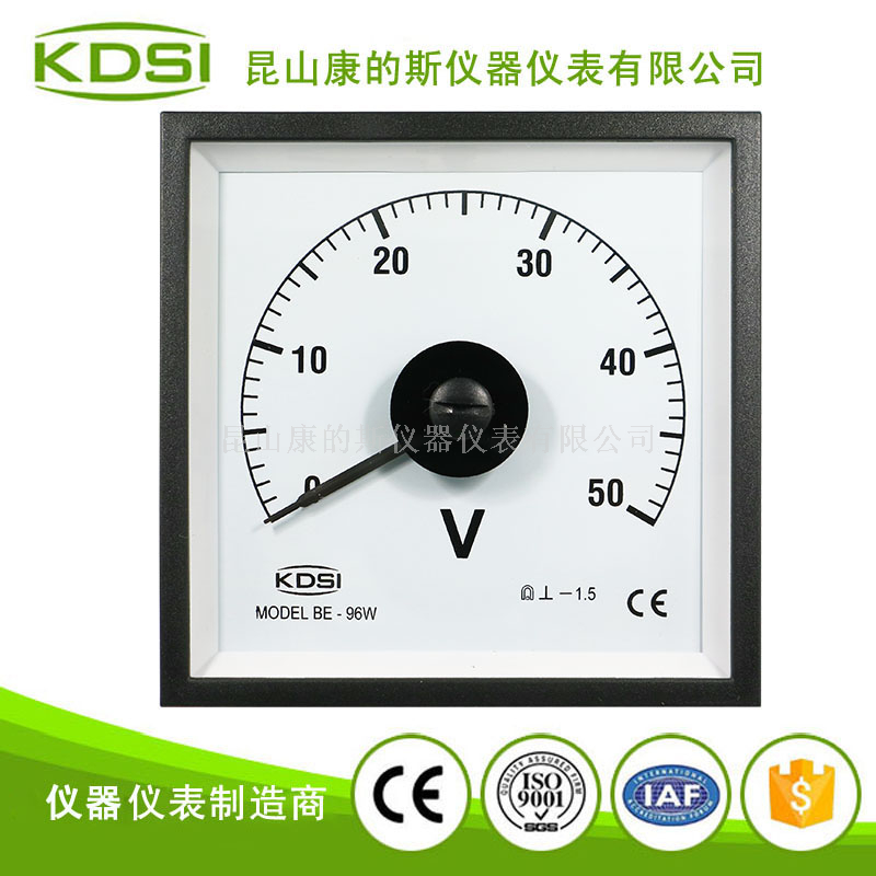 指针式直流必一·运动(BSports)官方网站
BE-96W DC50V