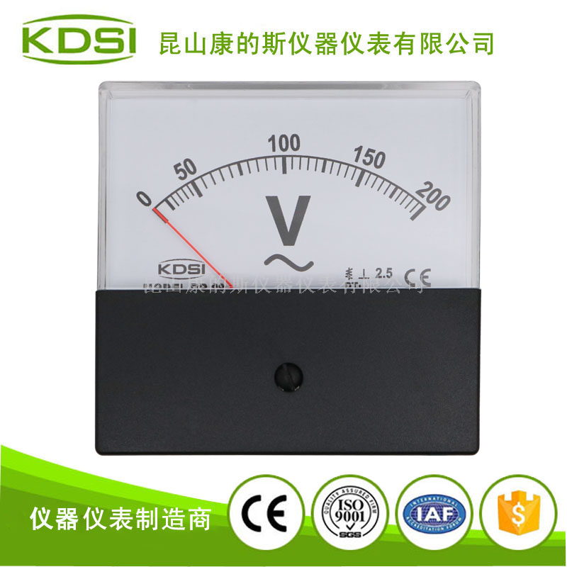 指针式交流电压表BP-80 AC200V黑盖-1