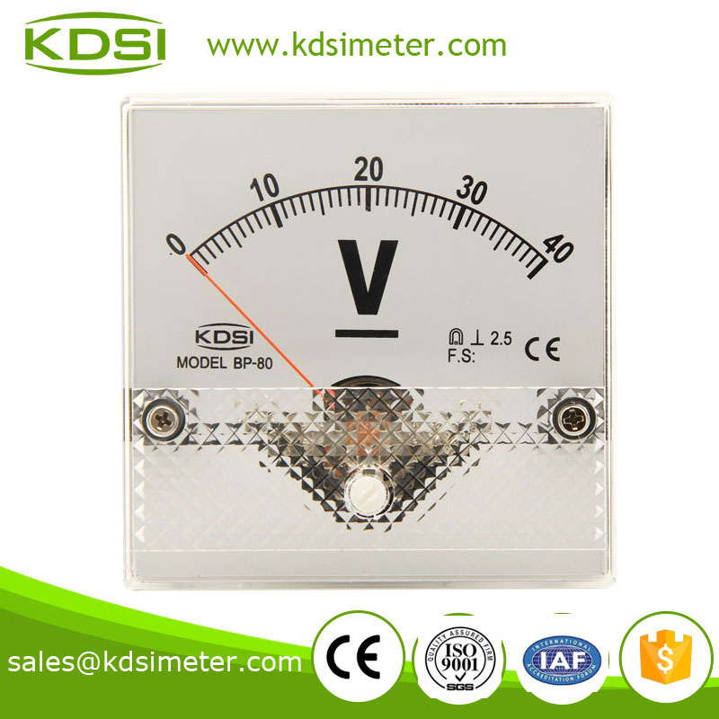 指针式直流伏特表 BP-80 DC40V