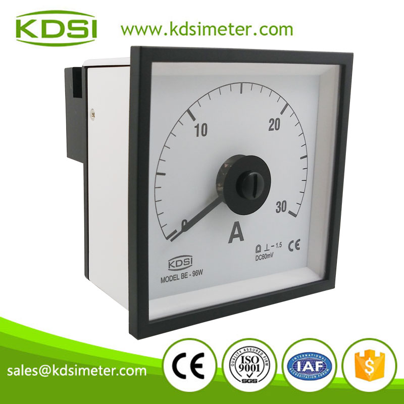 指针式直流电流表BE-96W DC60mV 30A-1