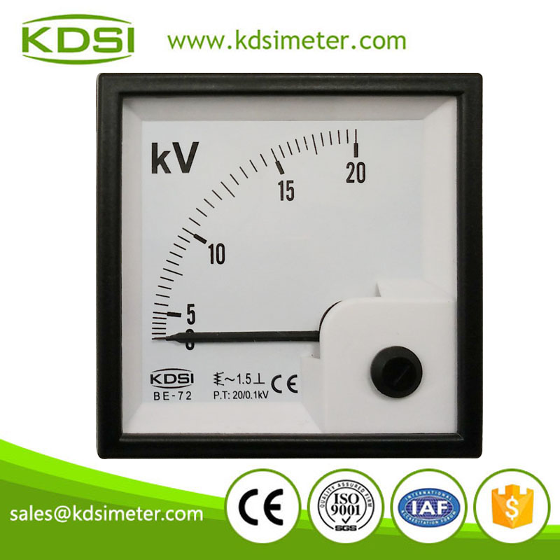 指针式交流电压表 BE-72 AC20KV 20/0.1KV