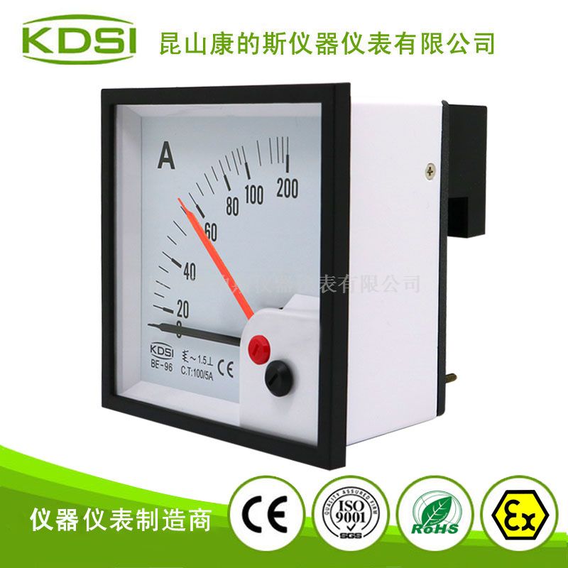 指针式交流电流表BE-96 AC100-5A双针-2