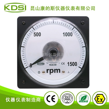 bg视讯厅转速表 船用仪表LS-110 DC10V 1500rpm