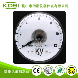 指针式广角度电压表LS-110 AC12kV 11/0.1kV