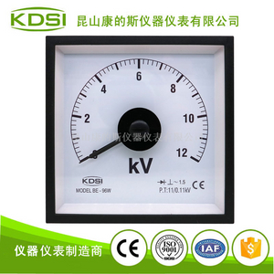 指针式交流电压表BE-96W AC12KV 11/0.11kV
