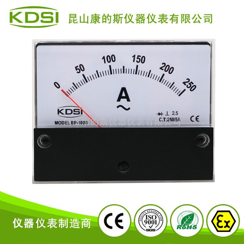 机械设备电流测量指针表BP-100S AC250/5A