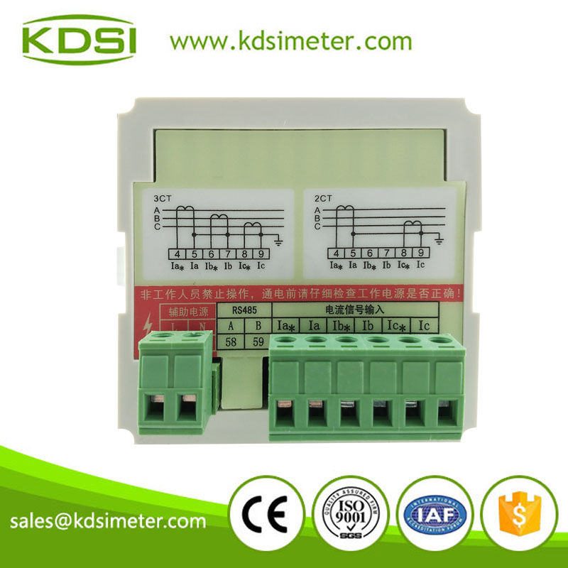 BE-72三相交流电流背面