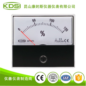 指針式直流電壓百分比負載表 BP-670 DC10V 0-150