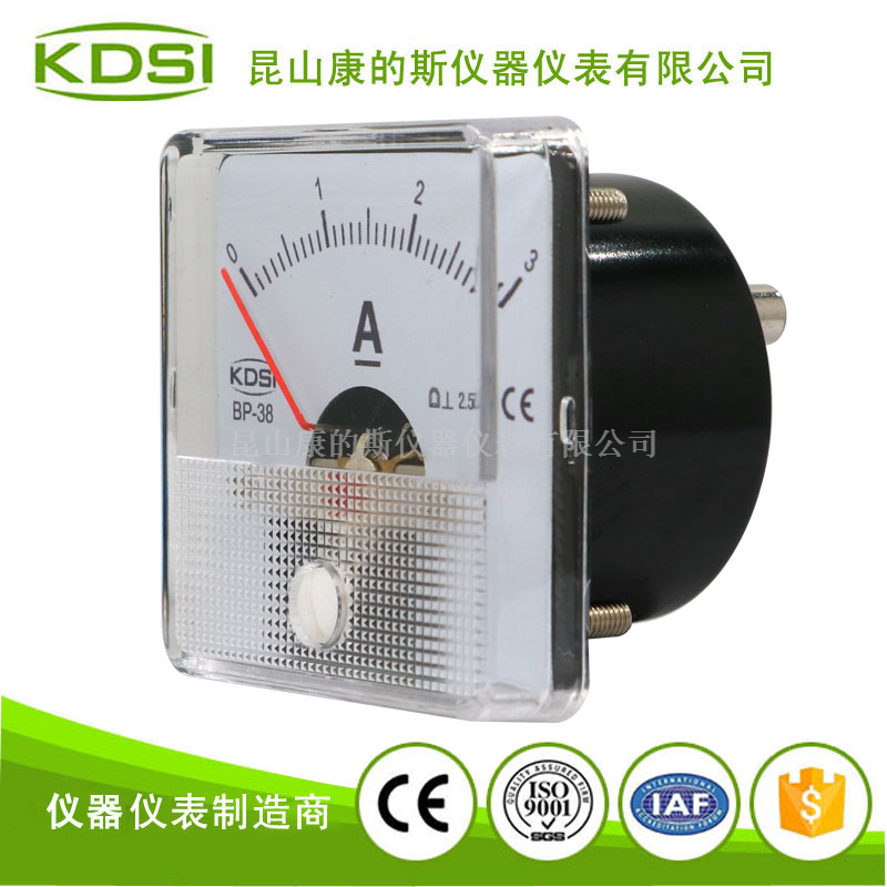 指针式直流电流表BP-38 DC3A-3