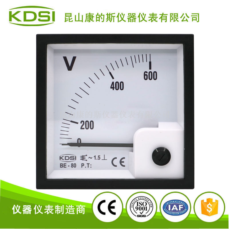 方形交流电压测量仪表BE-80 AC600V
