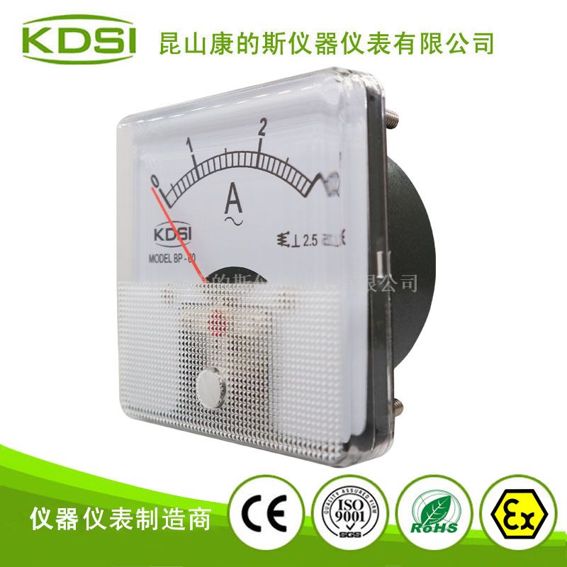 指针式电流表BP-60 AC1A 机械设备用表 KDSI/康的斯厂家供应