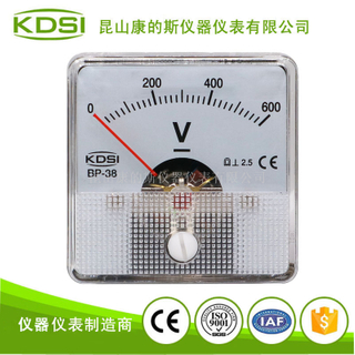 指针式直流电压伏特表BP-38 DC600V
