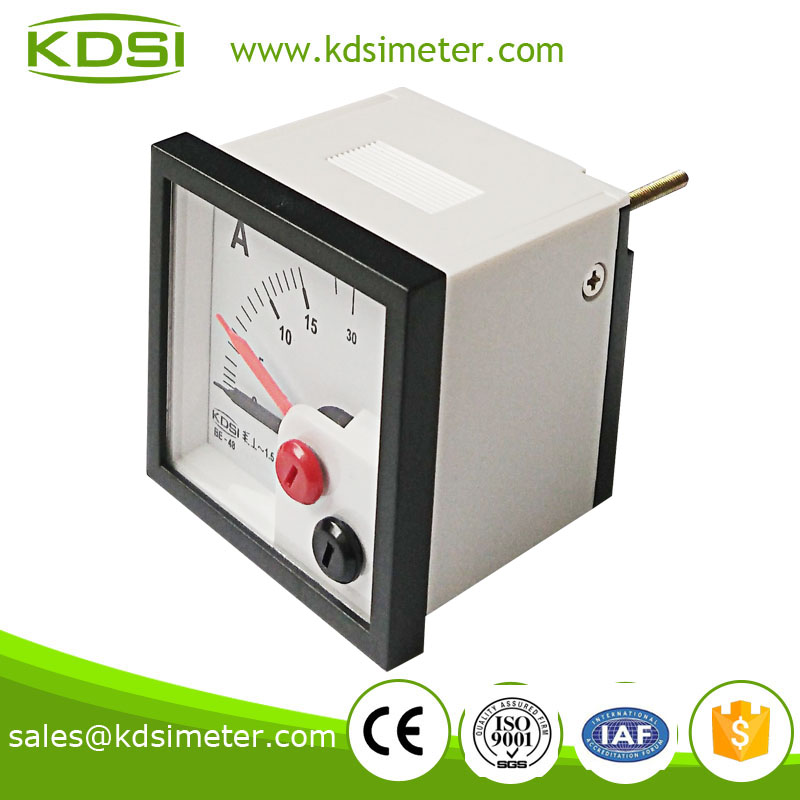 双指针 指针式交流电流表 BE-48 AC15A-1