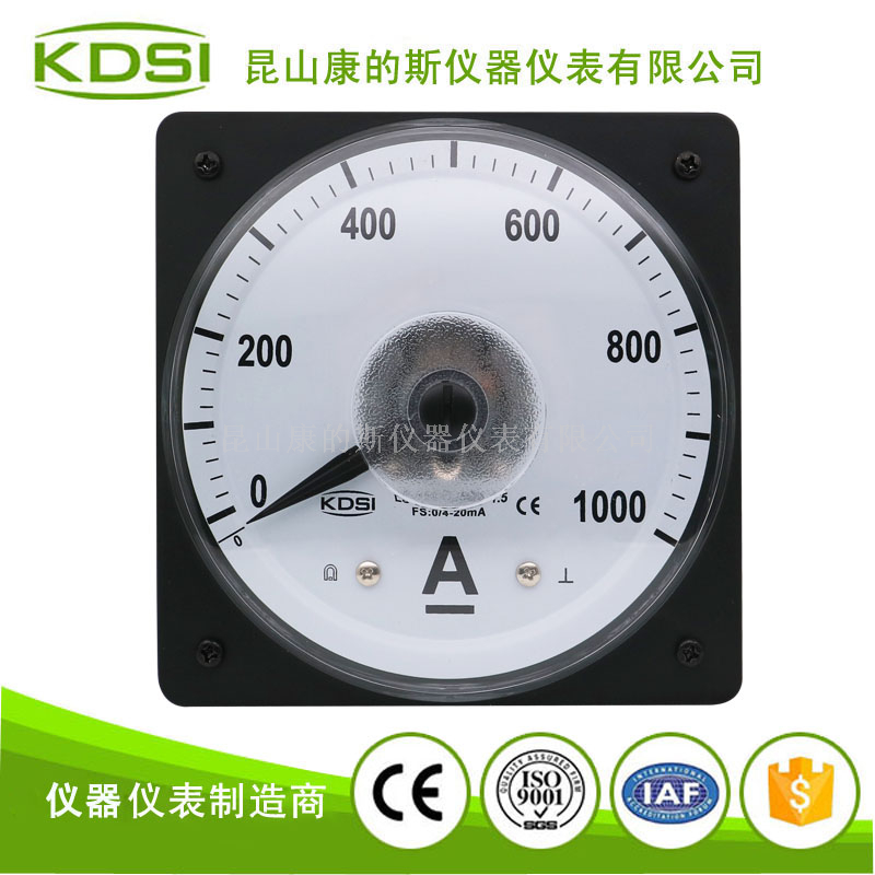 圆形毫安直流电流表LS-110 DC4-20mA 1000A