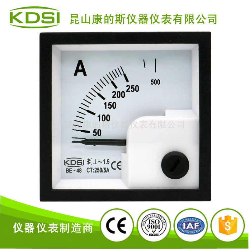 指针式交流电流测量仪 BE-48 AC250/5A