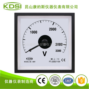 广角250度指针电压表BE-96W AC3300/110V